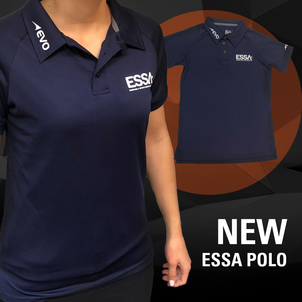 Womens ESSA 'Evo' Polo - Navy Large